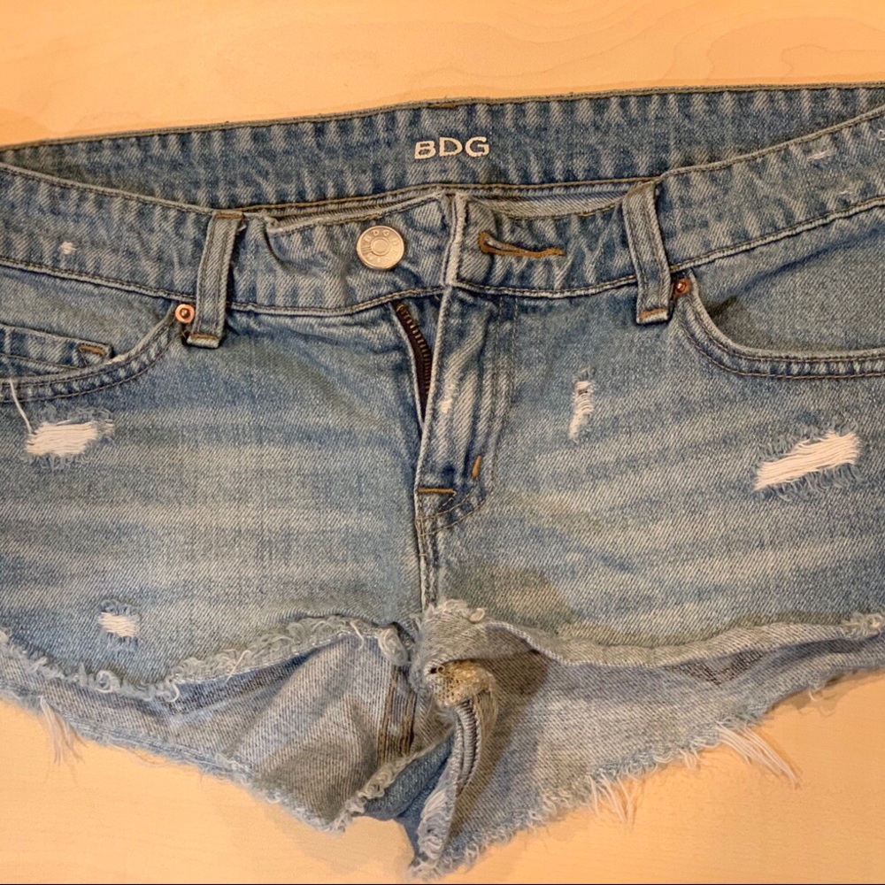 BDG denim shorts